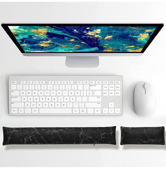 Atufsuat Bean Bag Wrist Rest, Ergonomic Wrist Support for Mouse and Keyboard, Beaded Cushion for Wrist Arm Hand Elbow Support, Computer Laptop Accessories, Office Desk Decor for Women Men, Teal Marble Atufsuat Bean Bag Wrist Rest, Ergonomic Wrist Support for Mouse and Keyboard, Beaded Cushion for Wrist Arm Hand Elbow Support, Computer Laptop Accessories, Office Desk Decor for Women Men, Teal Marble